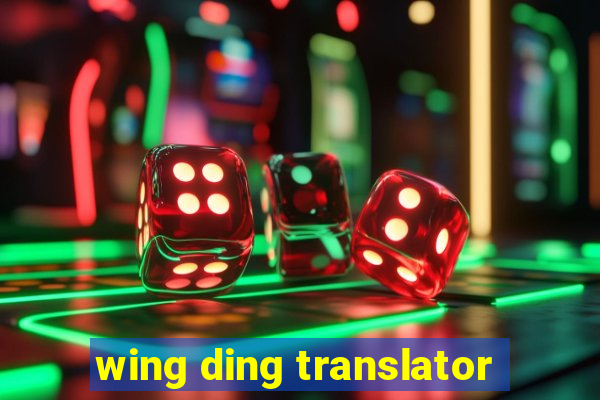 wing ding translator